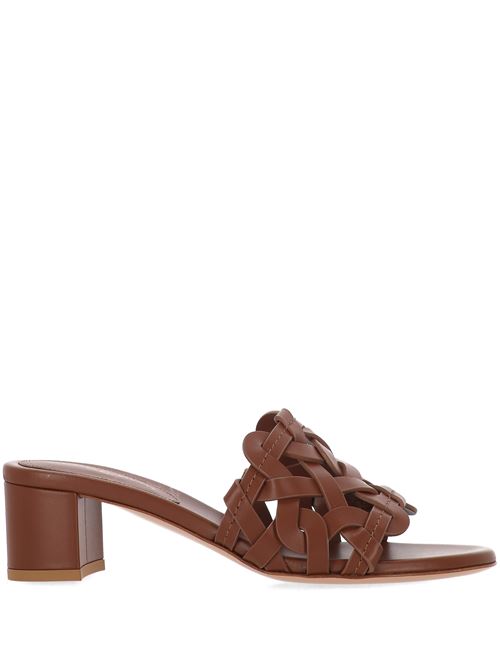 Cognac brown sandal GIANVITO ROSSI | G1002545RICCLNHAVA